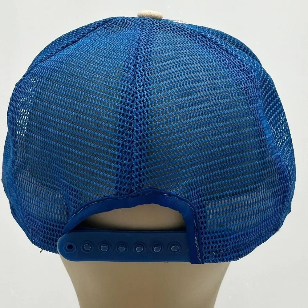 Unbranded Men's Blue and White Hat